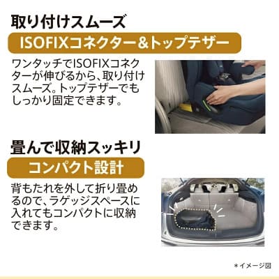 アップリカリライドABを折りたたんだ状態
